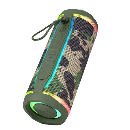 M8 Mini Bluetooth Speaker Waterproof Outdoor Subwoofer in Black