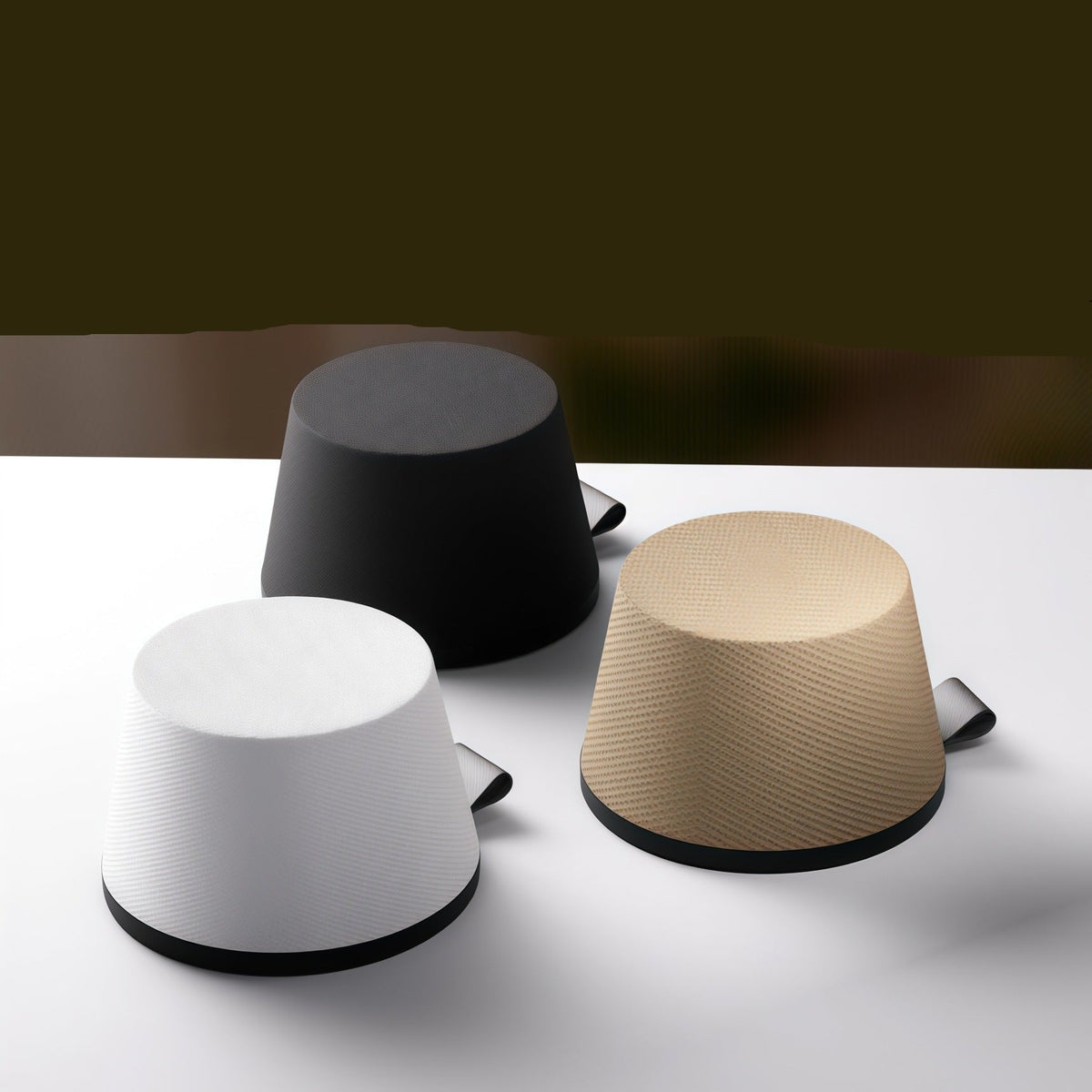 Magnetic Bluetooth Speaker 2-in-1 Stand Waterproof Mini in White