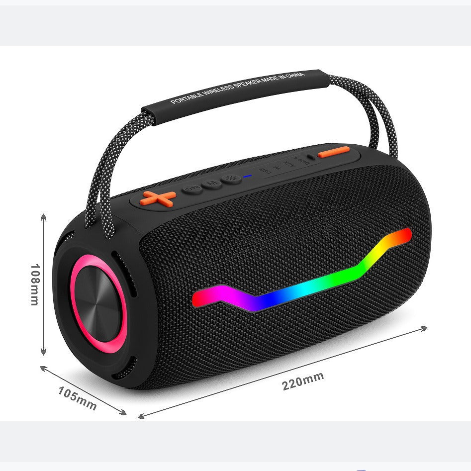 BOOMBOX520 Portable Bluetooth Speaker RGB Waterproof