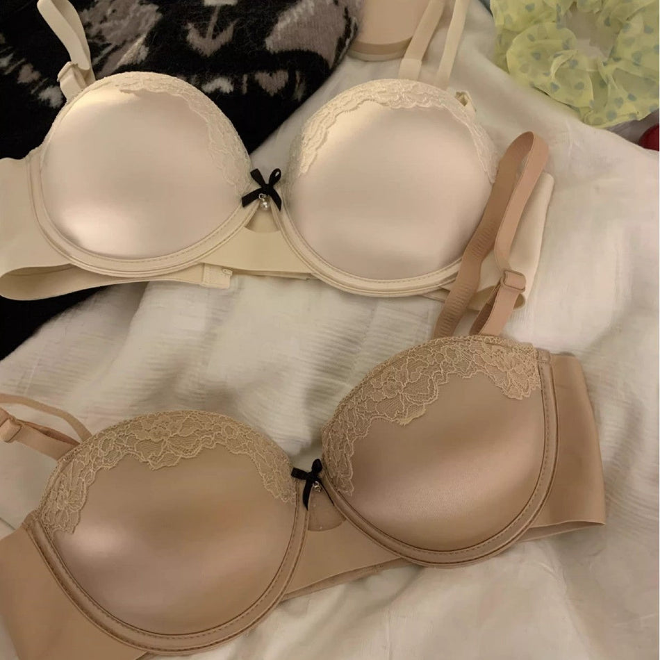 Leopard Print Lace Push Up Bra with Elevated Lift and Support