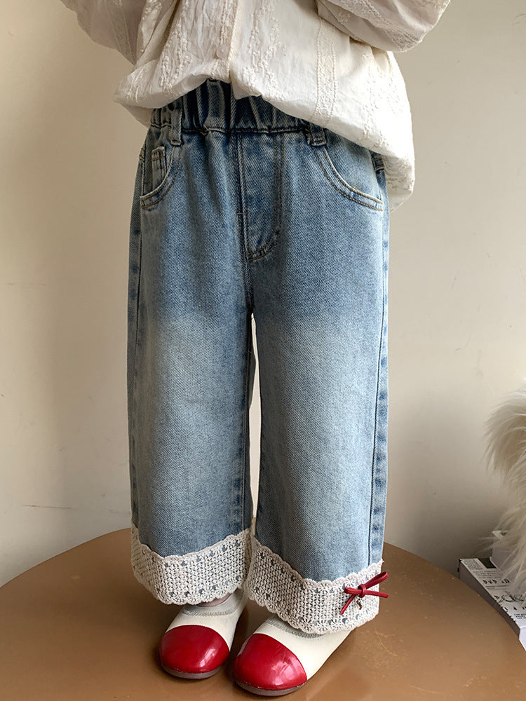 girls jeans with comfortable fit for everyday wear