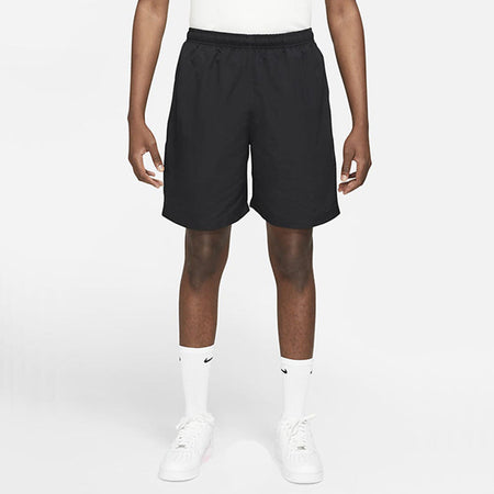 Black Wei men's shorts - casual shorts with elastic waistband for active and leisure wear