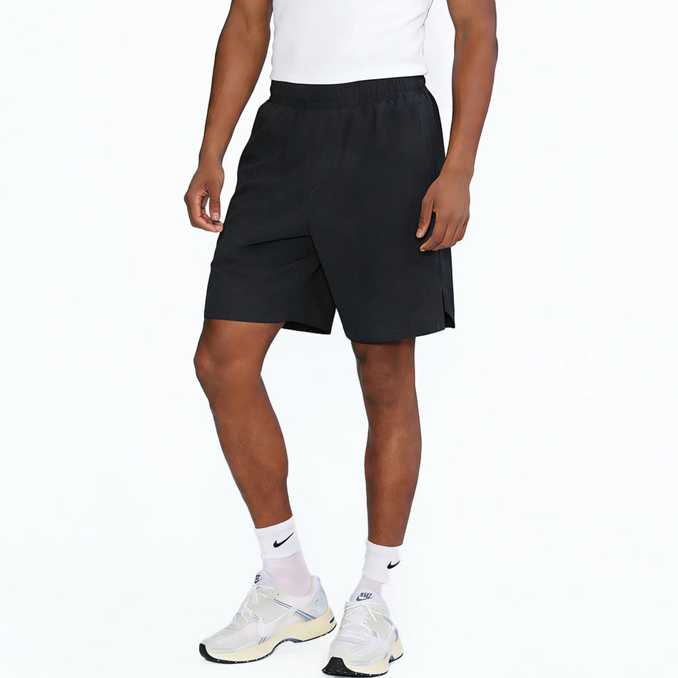 Blue men's shorts - casual shorts with elastic waistband for active and leisure wear
