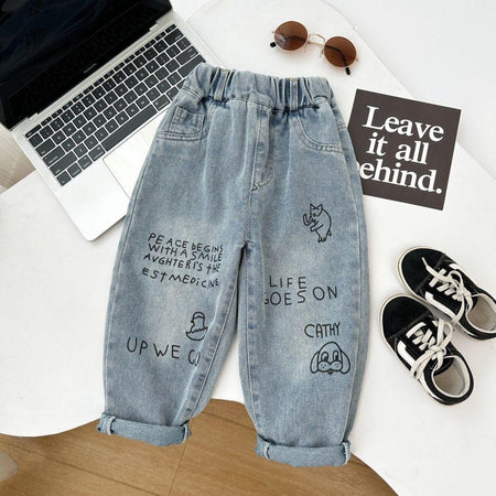 girls jeans with comfortable fit for everyday wear