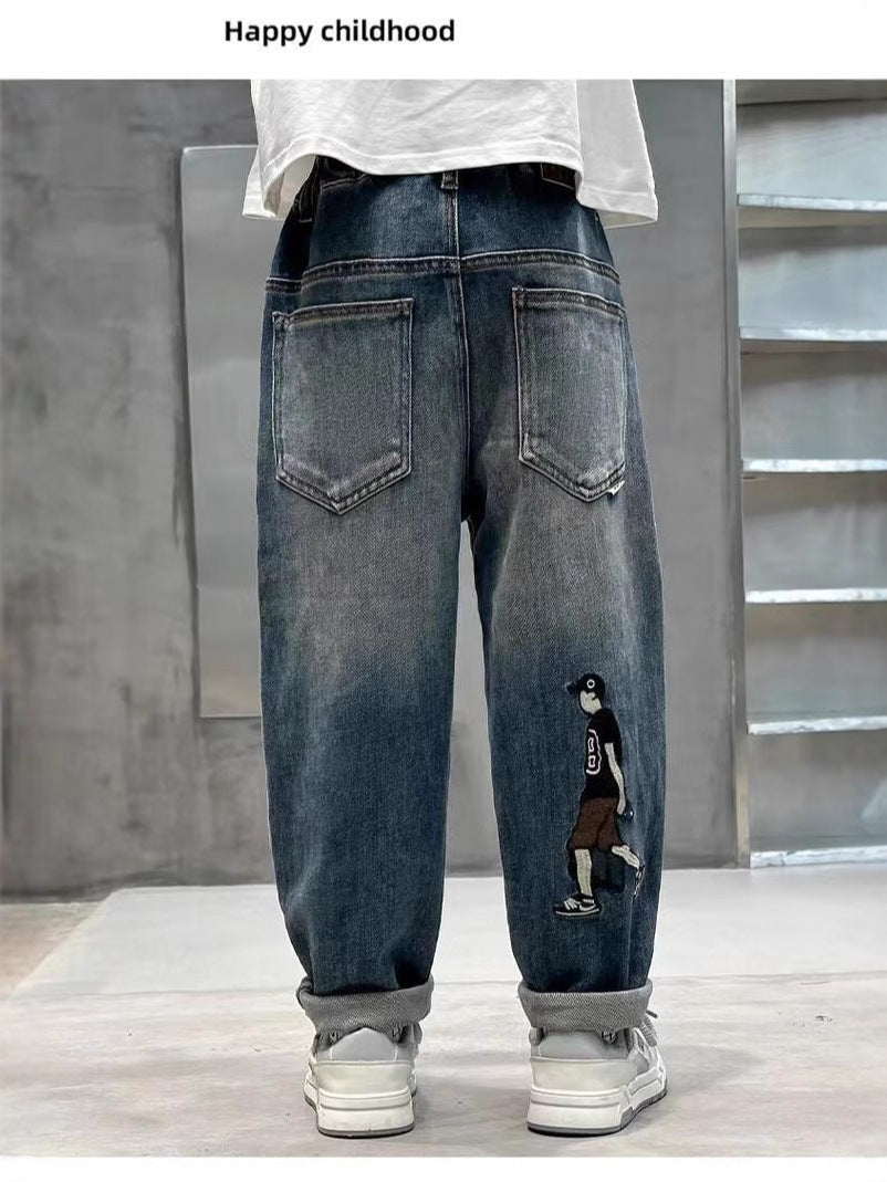 girls jeans with comfortable fit for everyday wear