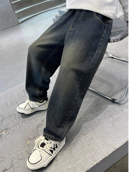 Children Boys’ Casual Denim Jeans for Spring & Autumn