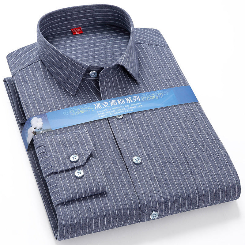 Long Sleeve Shirt men's casual shirt - button-up design with relaxed comfortable fit