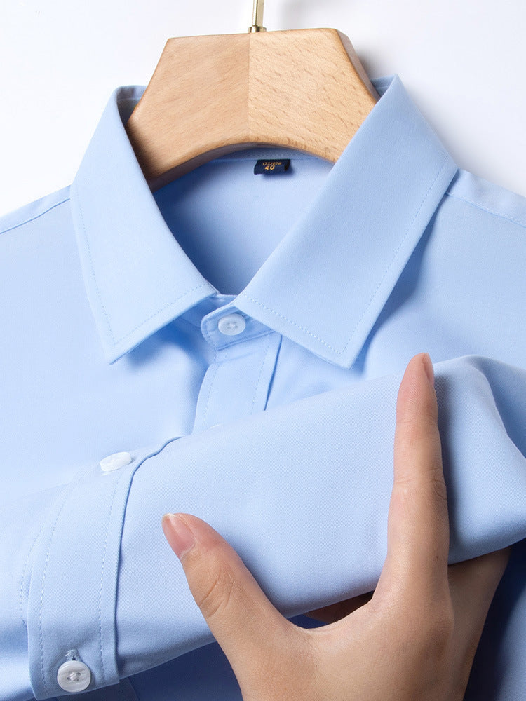 Men’s Formal White Long Sleeve Business Shirt