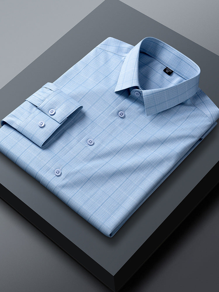 Wh801 men's casual shirt - button-up design with relaxed comfortable fit