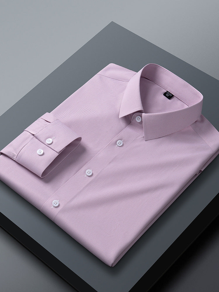 Men’s Wrinkle-Resistant Long Sleeve Casual Shirt