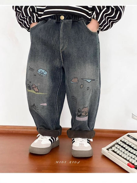 girls jeans with comfortable fit for everyday wear