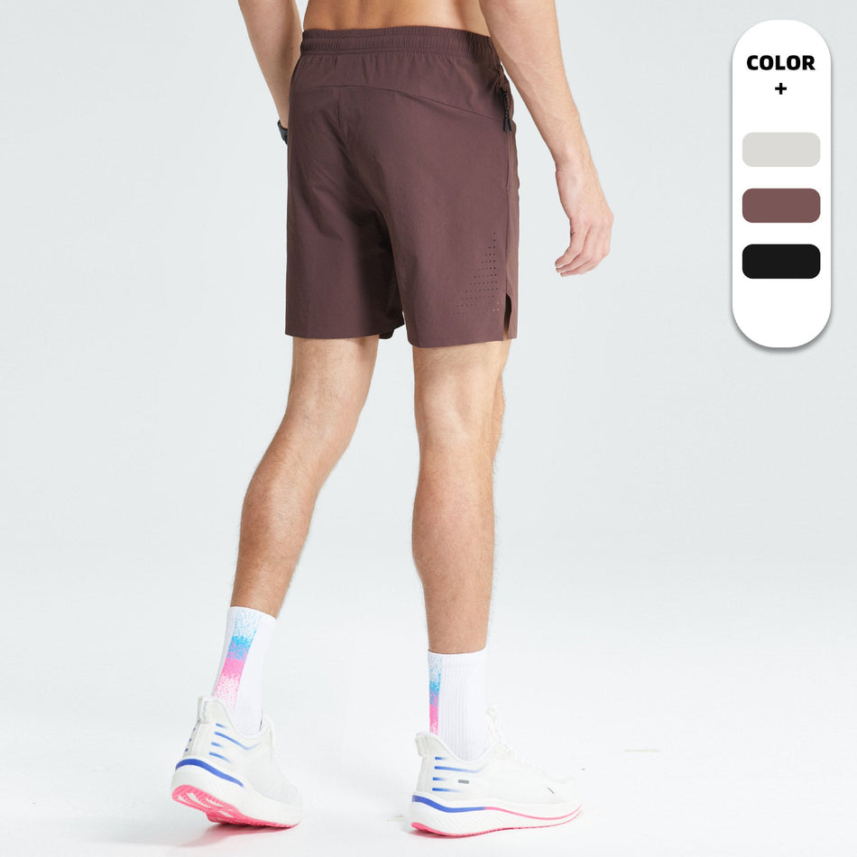 Men's Ice Silk Mesh Quick-Dry Loose Training Shorts