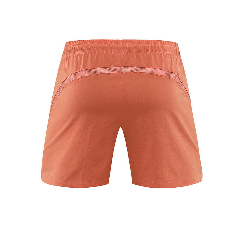 Men's Solid Color Quick-Dry Performance Three-Point Training Shorts