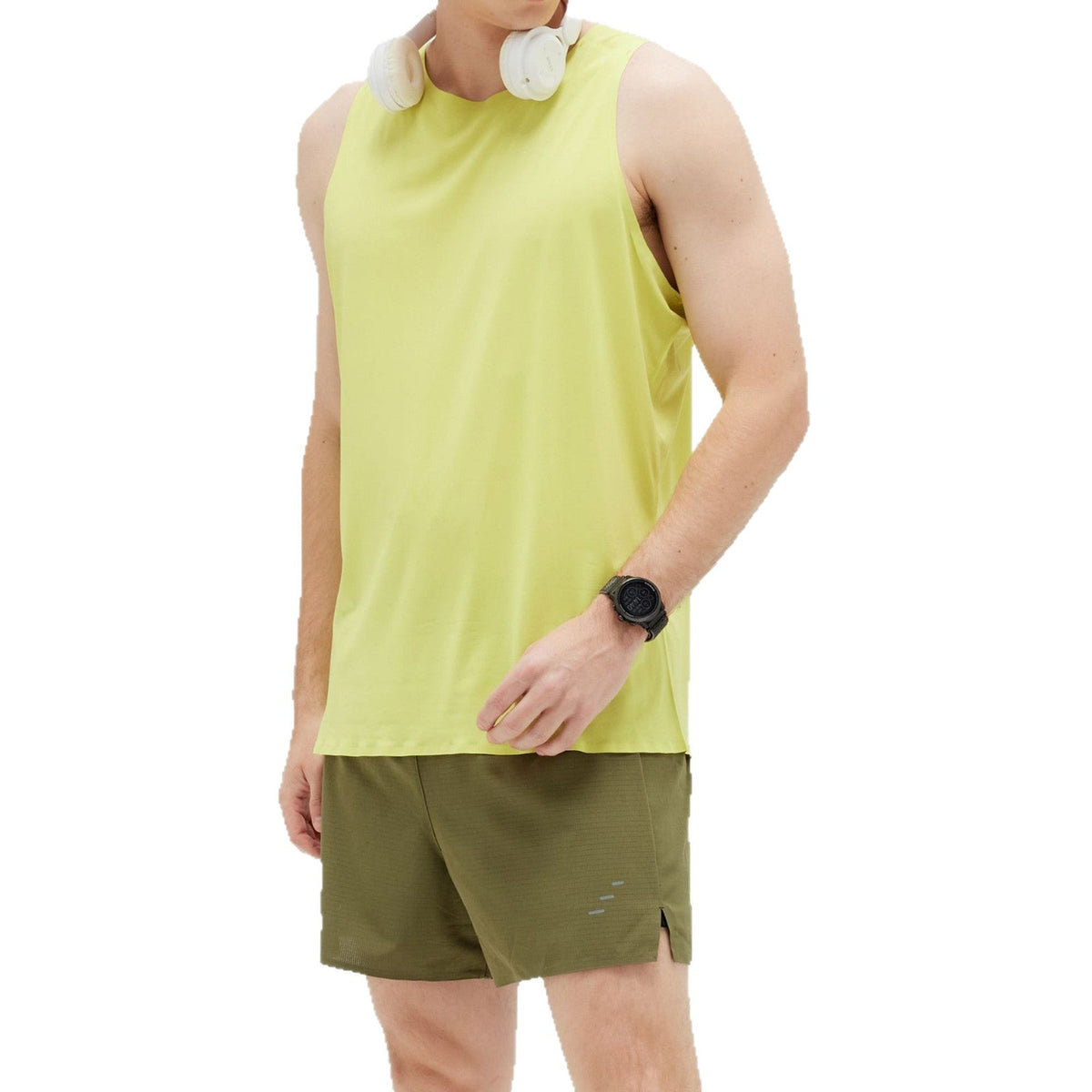 Men's Double-Layer Quick-Dry Marathon Training Shorts