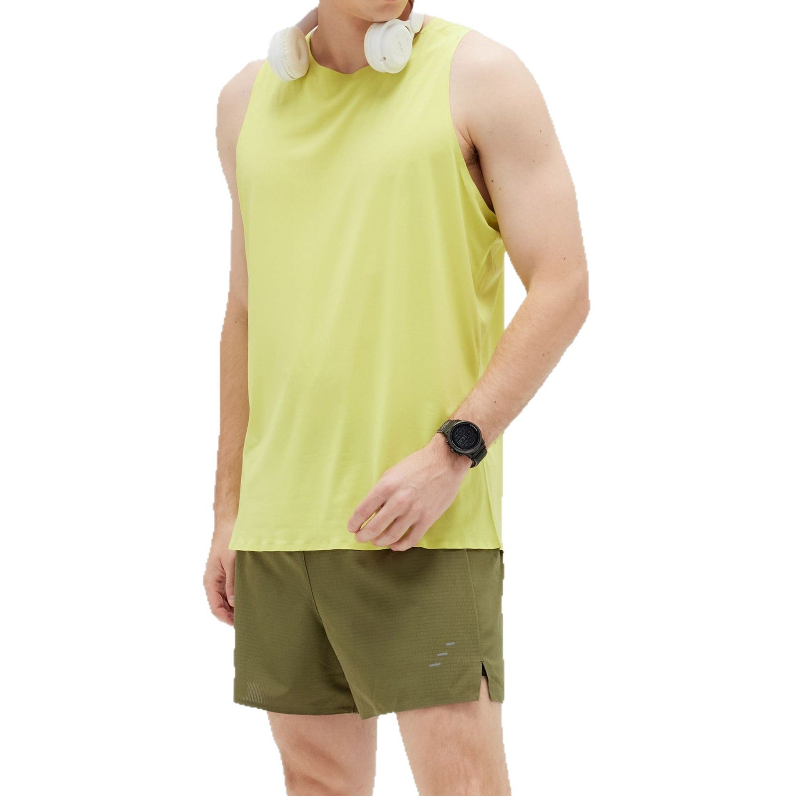 Men's Double-Layer Quick-Dry Marathon Training Shorts