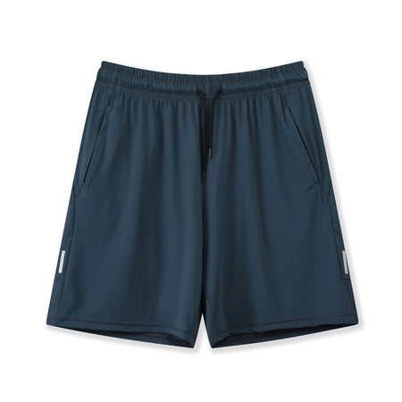 Men's Woven Plaid High-Waist Quick-Dry Training Shorts