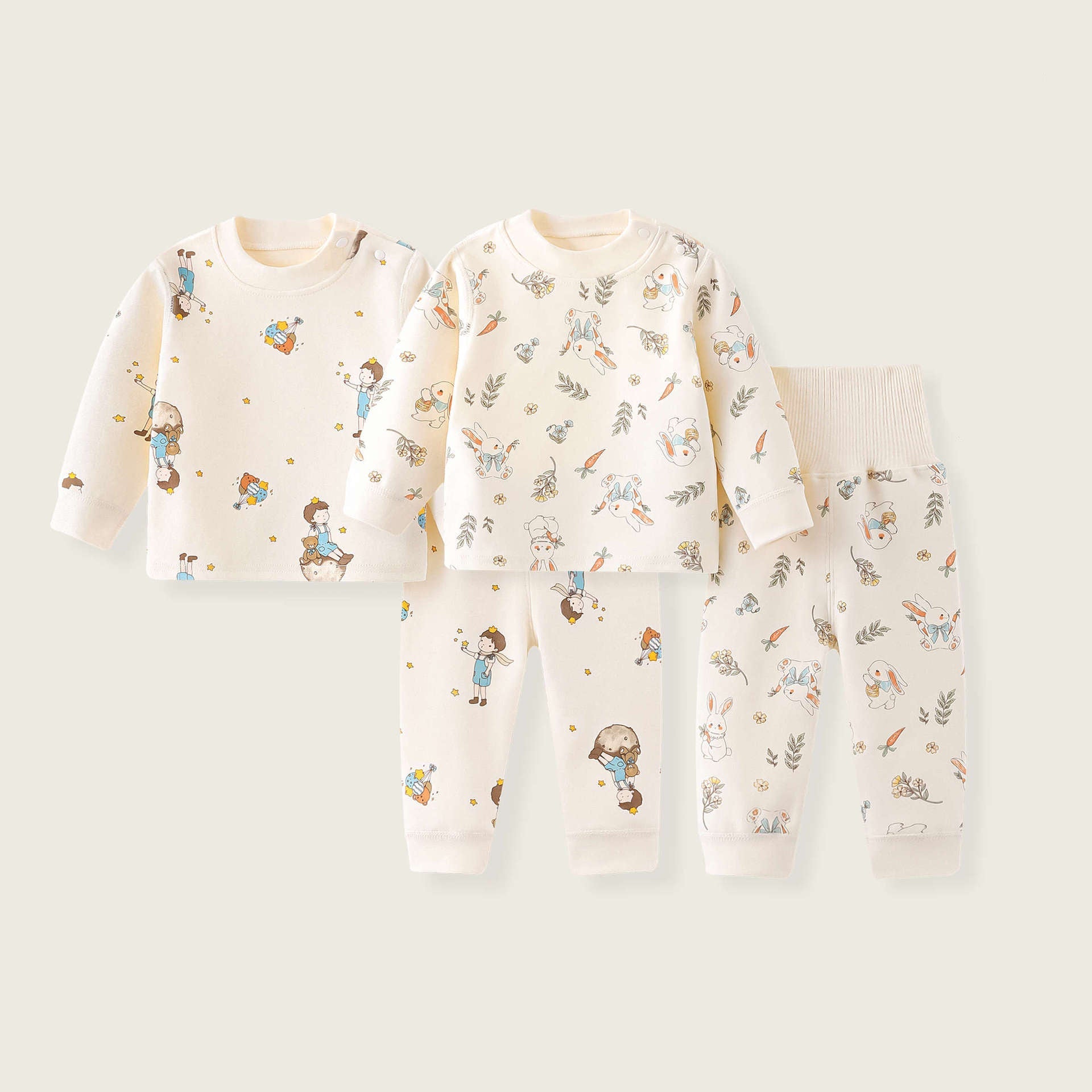 girls two-piece summer outfit set for casual everyday wear