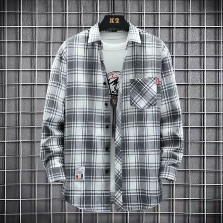 Men's Premium Silk-Linen Trendy Loose Shirt