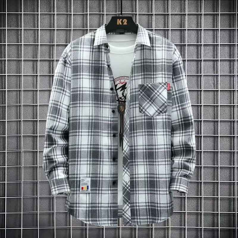 Men's Premium Silk-Linen Trendy Loose Shirt