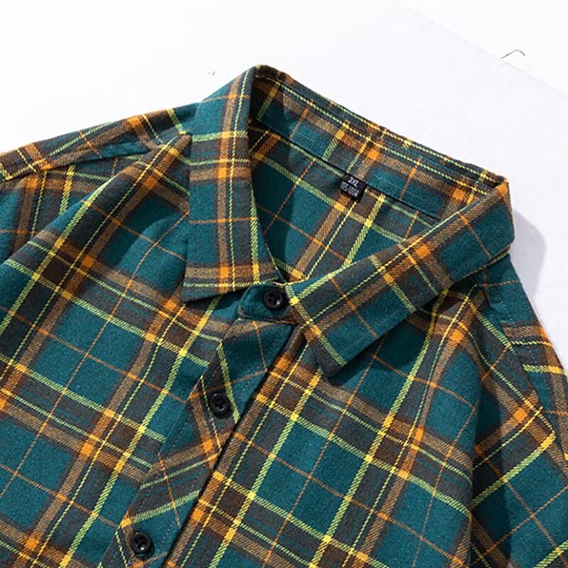 Men's Versatile Retro Silk-Linen Loose Long-Sleeve Shirt