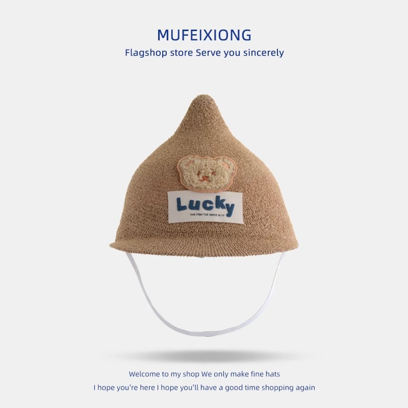 Baby Pointed Sun Hat Breathable Summer Duckbill Cap for Kids