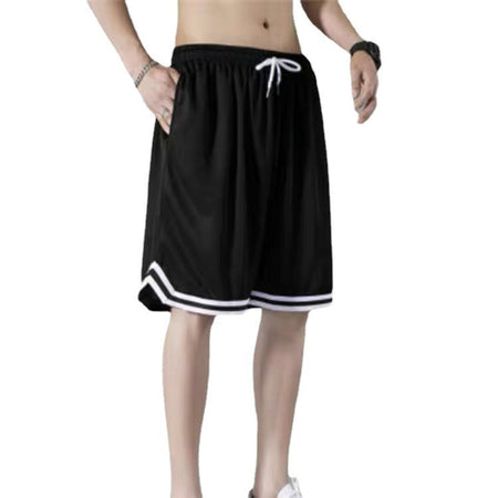Men's American-Style High-Elastic Basketball Sports Shorts
