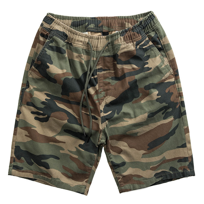 Men's Hong Kong Style Camouflage Workwear Shorts