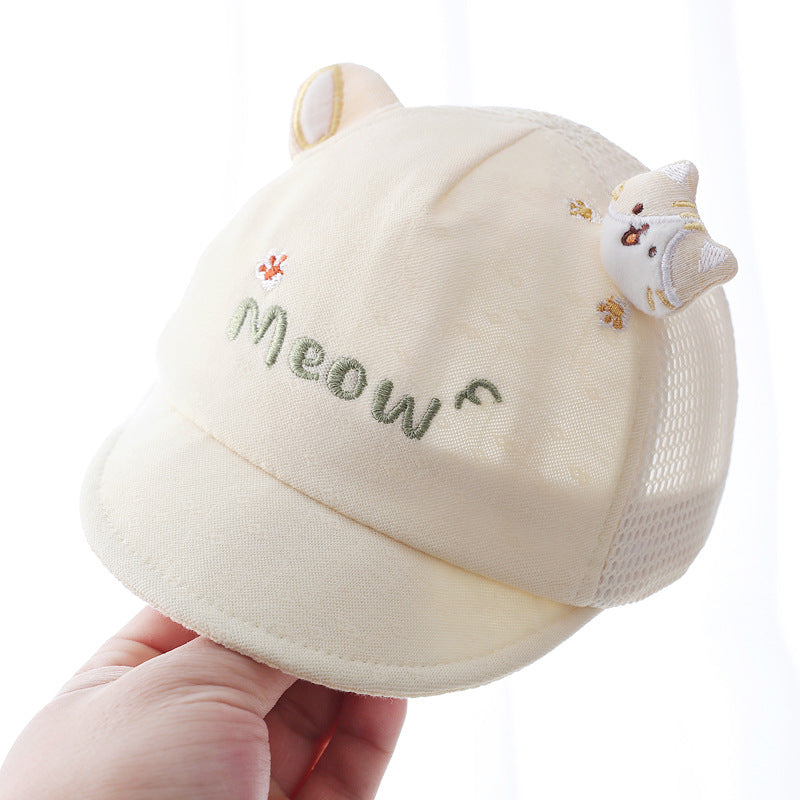 Baby Sunshade Cap Cute Lightweight Summer Hat for Infants
