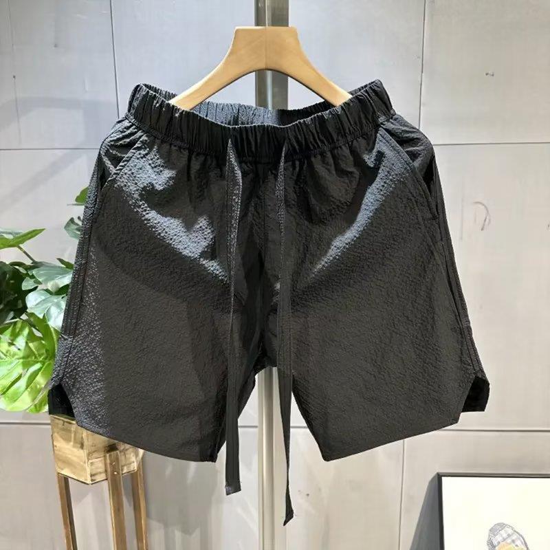 Men's Quick-Drying Seersucker Summer Beach Shorts