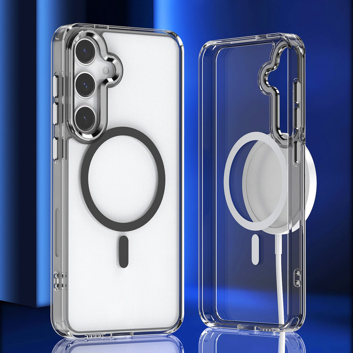 Samsung Galaxy A & S Series Transparent Case – Transparent black for A57