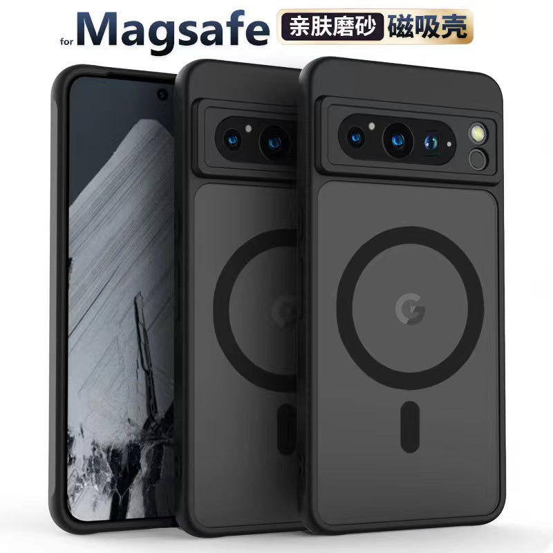 Google Pixel 10 Pro "Skin-Feel" Strong Magnetic Frosted Case