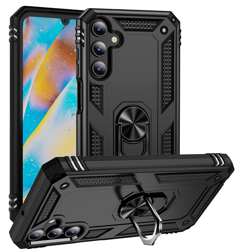 Samsung Galaxy A-Series "Military Armor" Invisible Stand Case – Black for A57