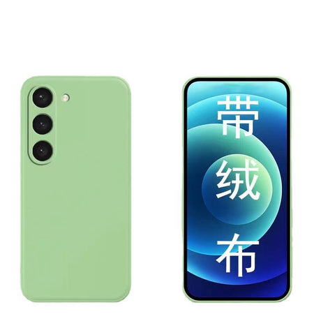Samsung Galaxy A-Series "Rubik's Cube" Liquid Silicone Protective Case – Matcha green for A57