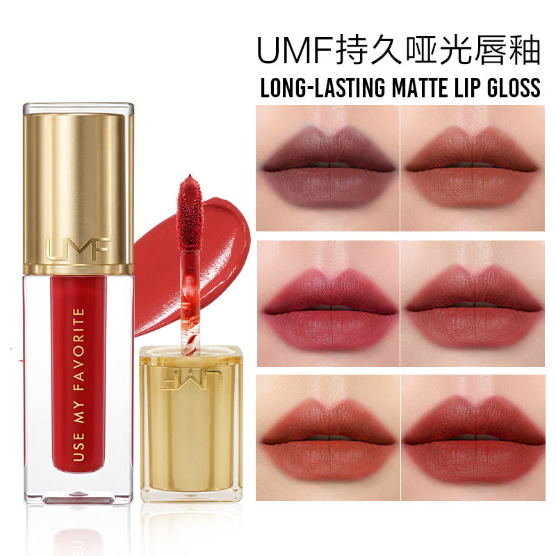 UMF High Color Velvet Matte Waterproof Lip Glaze