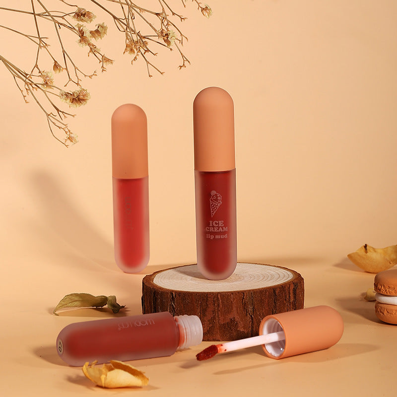 WODWOD Ice Cream Velvet Matte Lip Mud