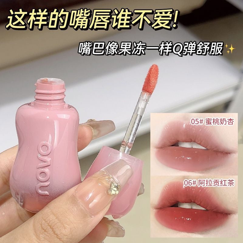 Novo Crystal Clear Diffuse Mirror Water Gloss Lip Glaze