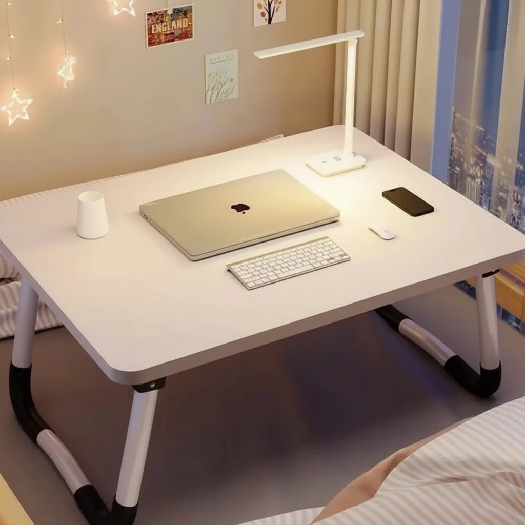 Bedside Folding Laptop Desk Portable Study Table — folding