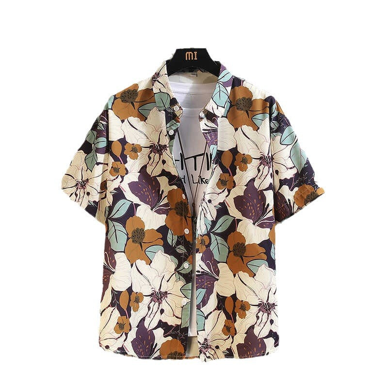 C8615 men's casual shirt - button-up design with relaxed comfortable fit
