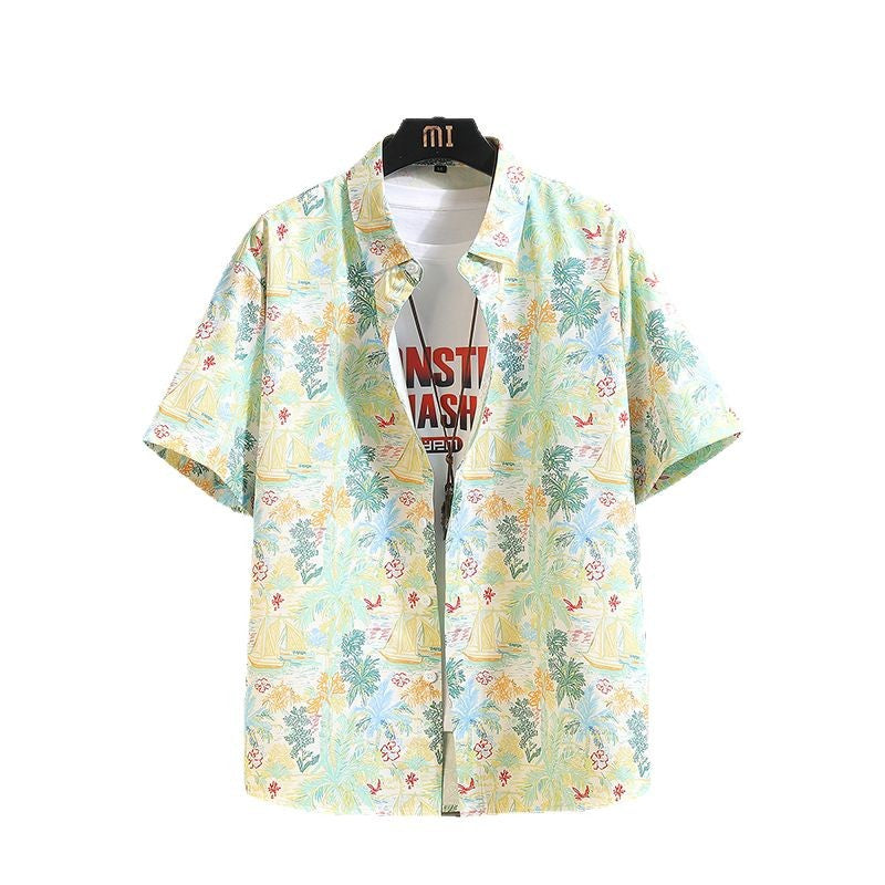 D3909 men's casual shirt - button-up design with relaxed comfortable fit