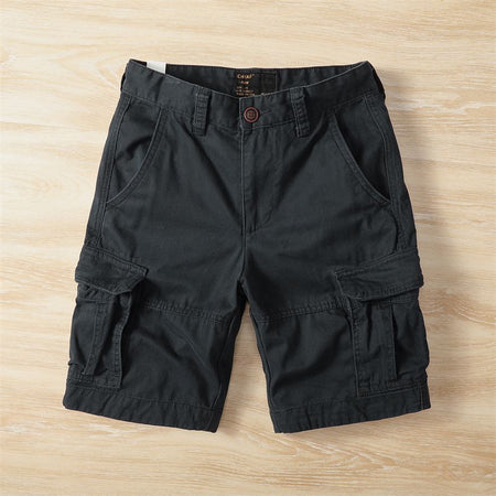 Light Camouflage men's shorts - casual shorts with elastic waistband for active and leisure wear