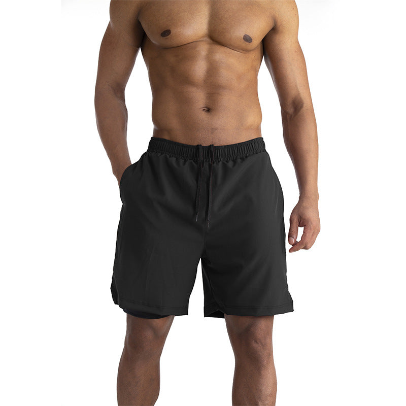 Men's Two-in-One Quick-Dry Performance Training Shorts