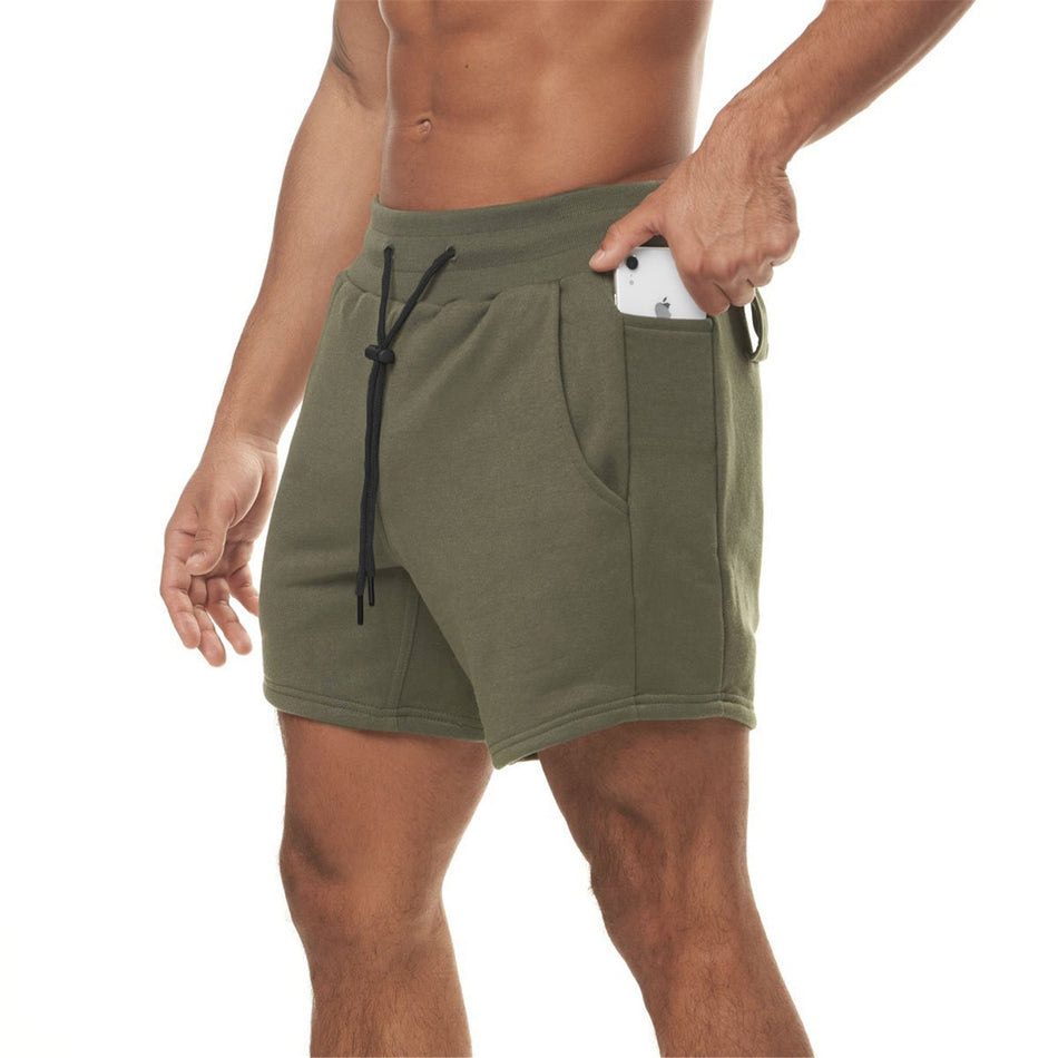 Men's Premium European-Style Fitness and Basketball Shorts