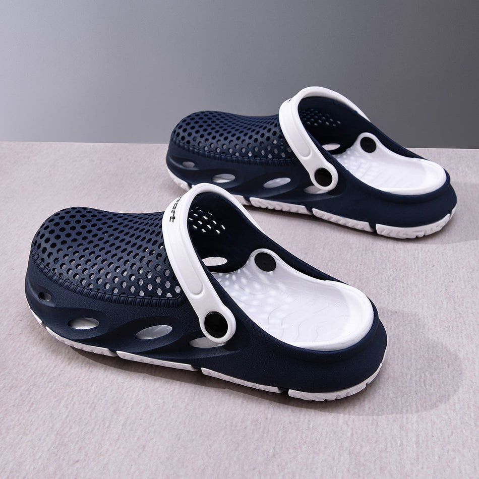 Men’s Summer Jelly Style Non-Slip Silicone Beach Clogs