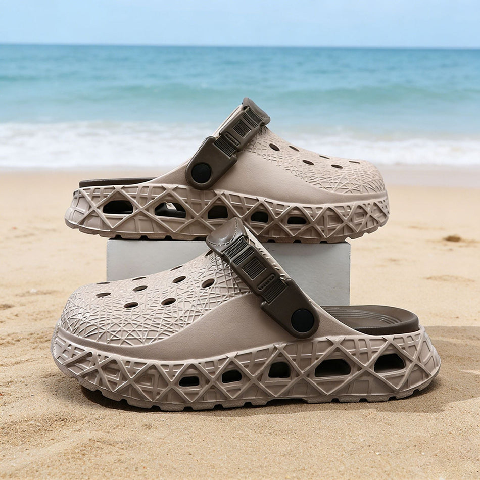 Men’s Thick-Soled Dual-Use Outdoor Summer Clogs