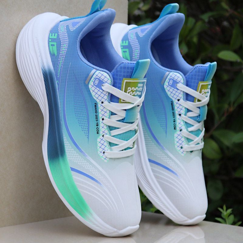 Lightweight Waterproof Leather Breathable Running Shoes