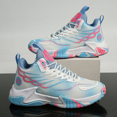 Breathable High-Top Men's Basketball Sneakers