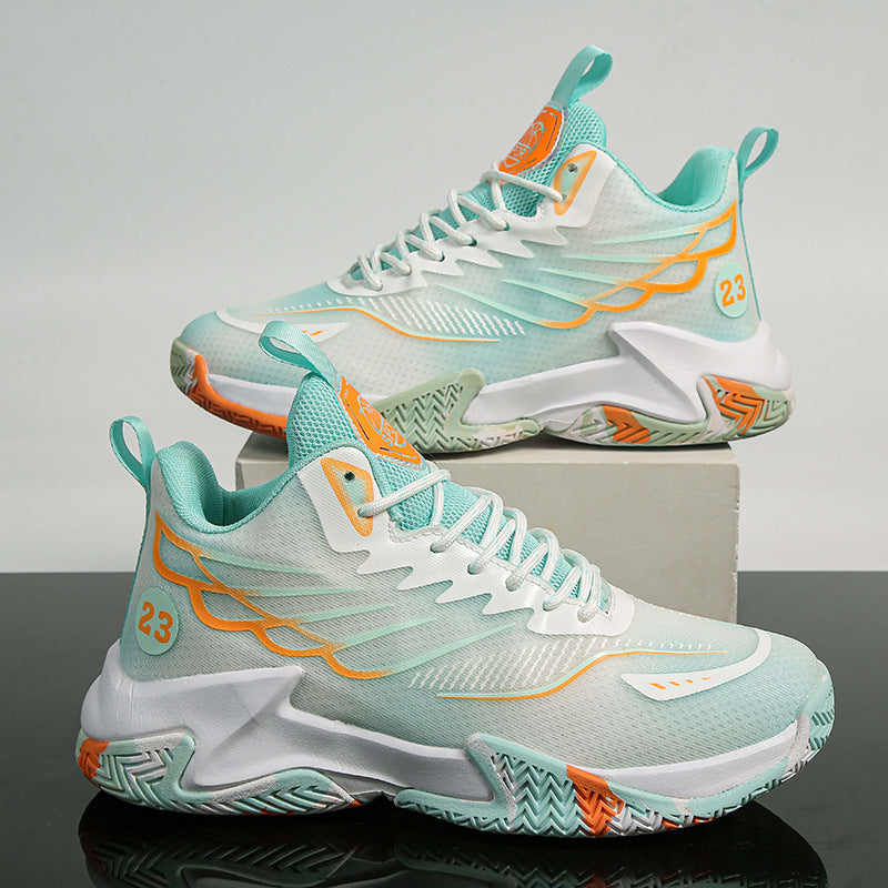 Breathable High-Top Men's Basketball Sneakers
