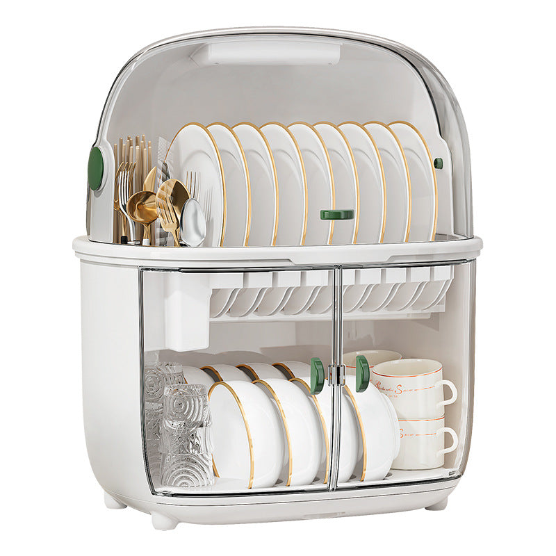 Golden Cat Kitchen Draining Cupboard with Dust-Proof Lid