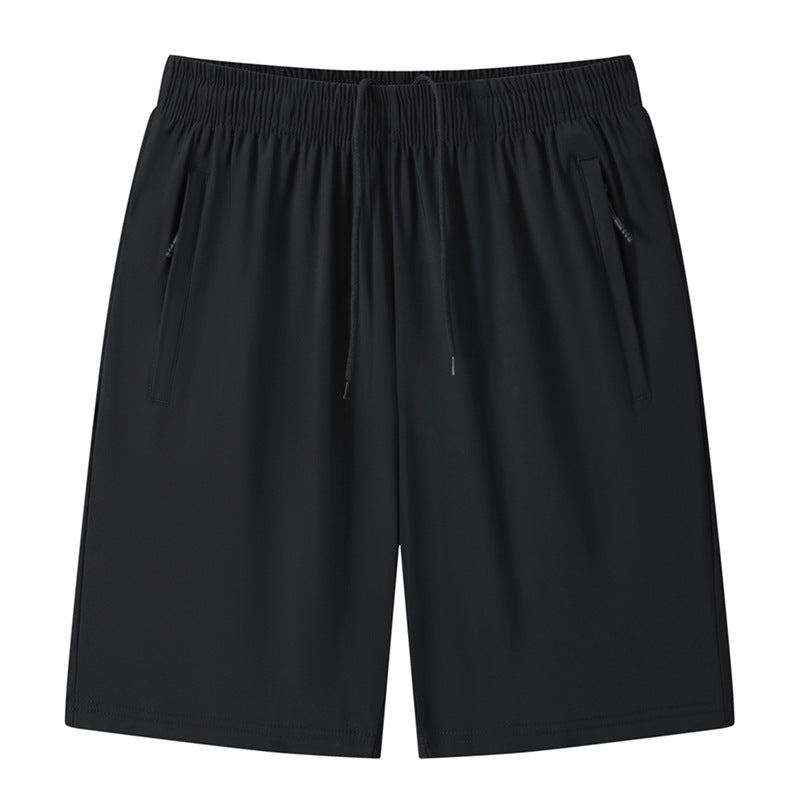 Men’s Premium Warp-Knitted Ice Silk Quick-Dry Shorts