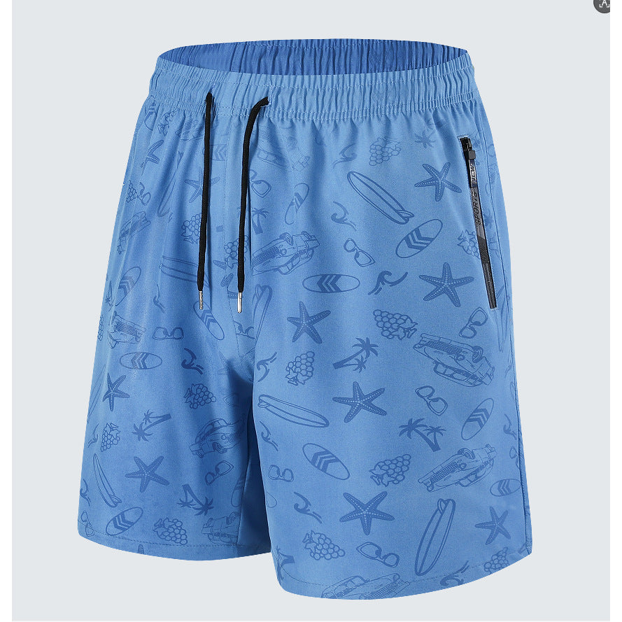 Men’s Premium Gradient Ice Silk Quick-Dry Sports Shorts